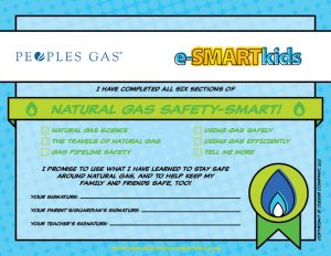 Natural Gas Safety-SMART certificate